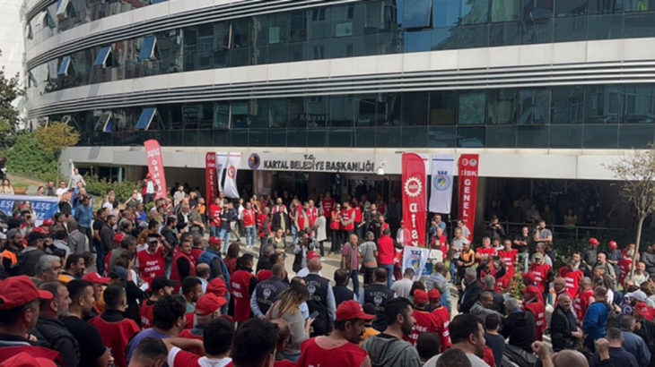 Kartal Belediyesi’nde işçiler eylem kararı aldı!