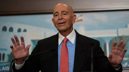 Tom Barrack: Suriye ve İsrail, gerginliği azaltma anlaşmasına yakın