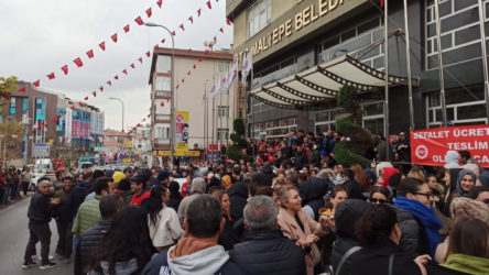 DİSK'ten Maltepe Belediyesi işçilerinin basın açıklamasına çağrı