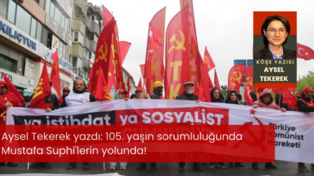 Aysel Tekerek yazdı: 105. yaşın sorumluluğunda Mustafa Suphi'lerin yolunda!