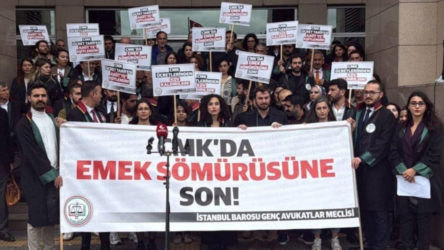 Genç avukatlardan 31 ilde CMK ücret tarifesine karşı eylem