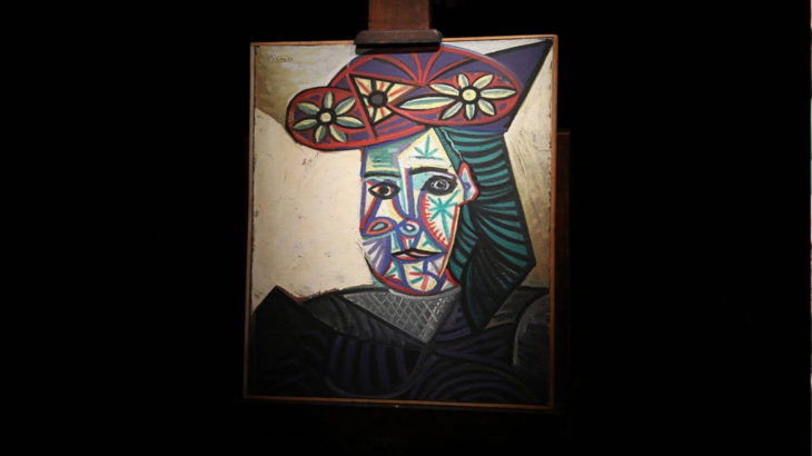 Picasso'nun 80 yıldır gizli kalan portresi Paris'te sergilendi