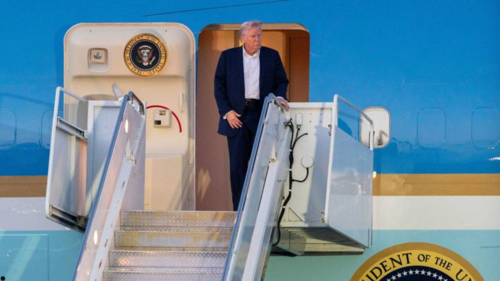 Trump resmi ziyaret için İsrail'e geldi