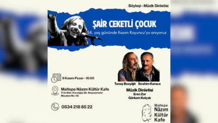 Şair ceketli çocuk Kazım Koyuncu 54. yaş gününde anılacak