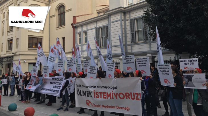 Yoksulluğun, gericiliğin, şiddetin karşısında BİZ VARIZ!