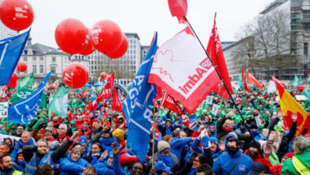 Belçika’da işçiler 3 günlük grev başlattı