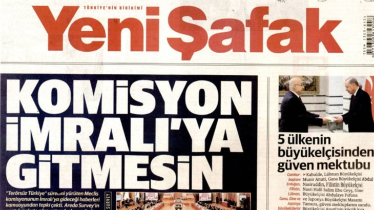 MHP'ye yakın medya yandaş Yeni Şafak'ı hedef aldı