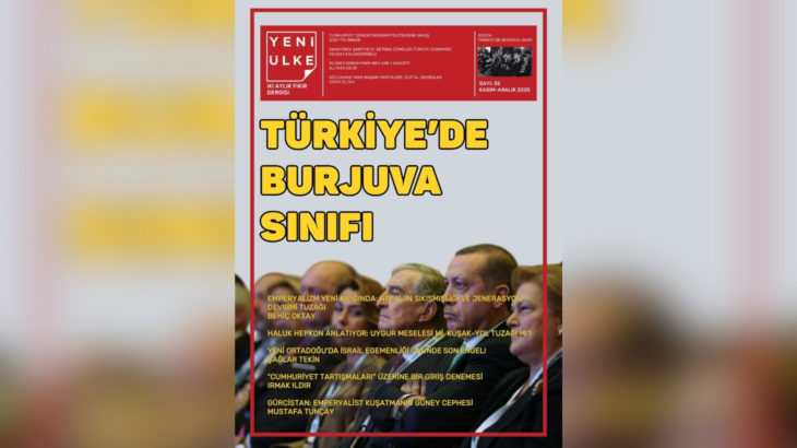 Yeni Ülke Dergisi'nin 32. sayısı 