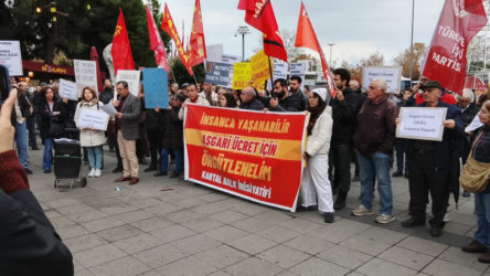 İstanbul Kartal'daki asgari ücret eylemine polis ablukası
