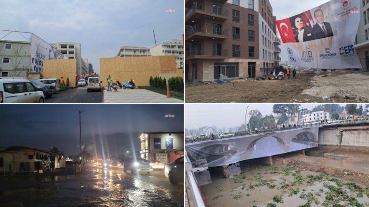 Hatay'da Erdoğan hazırlığı: Yollar asfaltlandı, bitmeyen yapılar brandayla kapatıldı