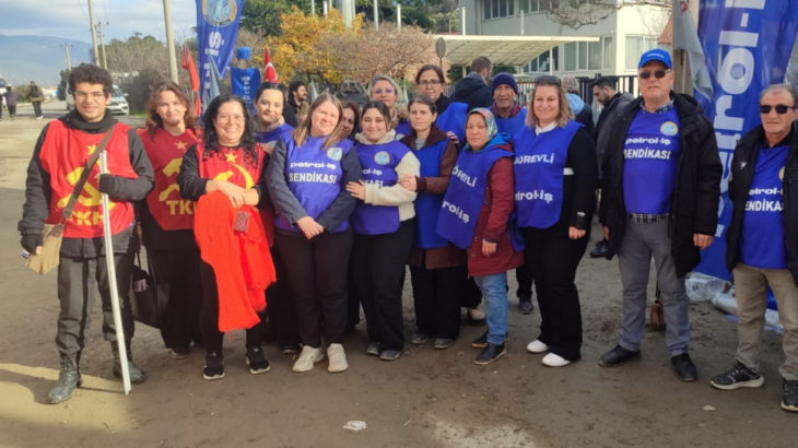 386 gündür direnen Temel Conta işçilerinden yeni yılda dayanışma mesajı