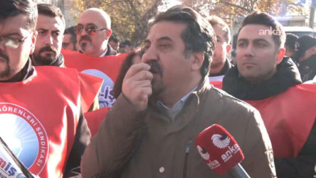 Birleşik Kamu İş'in TBMM önündeki eylemine polis müdahalesi