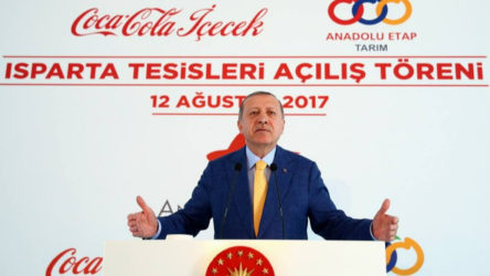 Isparta'nın suyu Erdoğan'ın açtığı fabrikaya aktı