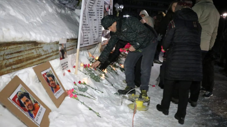 Kartalkaya faciasının birinci yılında hayatını kaybedenler anıldı: Acılarımız hiç eksilmedi