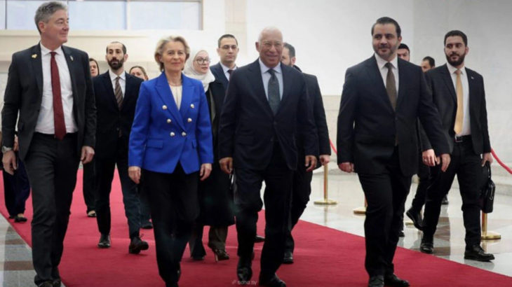 AB heyeti Şam'da Colani ile görüşecek