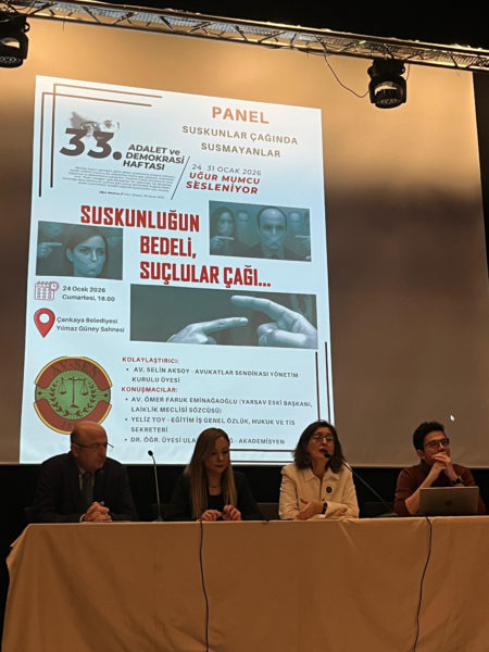 "Suskunlar çağında susmayanlar" başlıklı panel düzenlendi