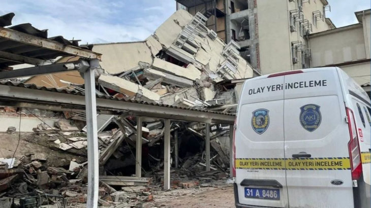 Depremde 125 kişi hayatını kaybettiği İskenderun Devlet Hastanesi'ne ilişkin kamu görevlileri hakkında herhangi bir ön inceleme yapılmamış