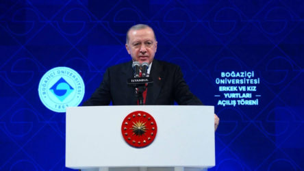 Erdoğan Boğaziçi'nde konuştu: Üniversiteler ideolojilerin arka bahçesi haline getirildi