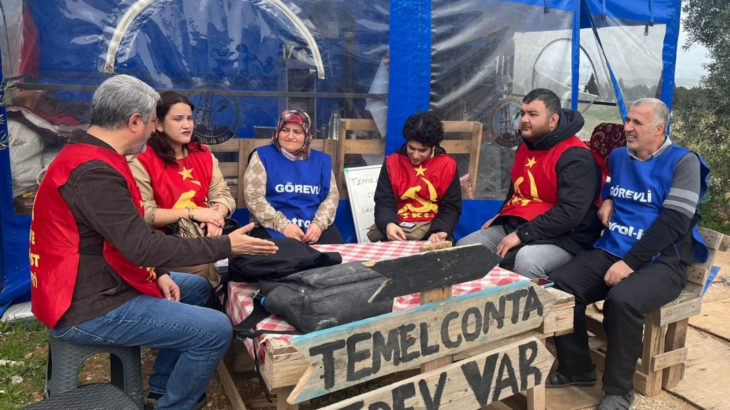 TKH'den grevin 433. gününde Temel Conta işçilerine destek ziyareti