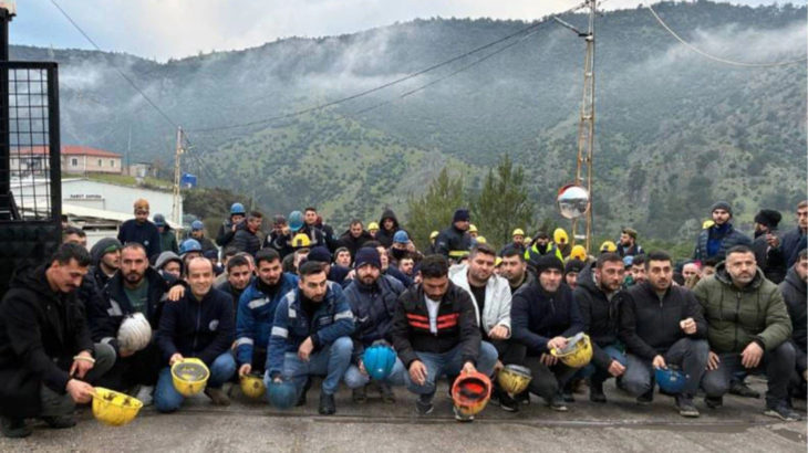 Polyak Kömür Madeni'nde grev sürüyor: İşçiler hak gasplarına karşı yürüdü