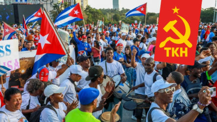 Küba’ya destek büyüyor: TKH’den José Martí Küba Dostluk Derneği’nin imza kampanyasına destek