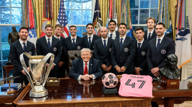 Trump İran'daki katliamları anlattı, Messi ve Suarez alkışladı