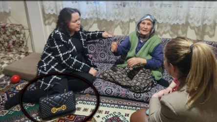 AKP'li milletvekili depremzedelerin evine 1790 euro'luk çantasıyla gitti