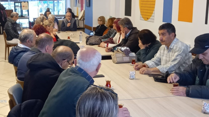 Emeklinin Sesi Derneği, Maltepe'de tanışma toplantısı düzenledi