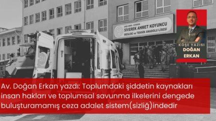 Toplumdaki şiddetin kaynakları insan hakları ve toplumsal savunma ilkelerini dengede buluşturamamış ceza adalet sistem(sizliğ)indedir