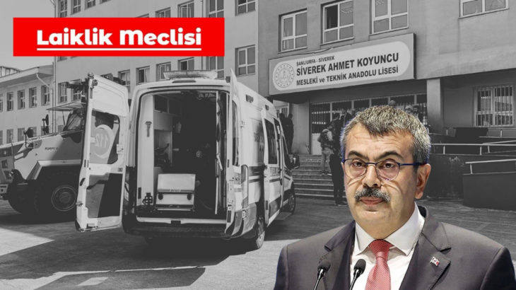 Laiklik Meclisi: Milli Eğitim Bakanlığı koltuğunu işgal eden tarikatçı Yusuf Tekin istifa et!