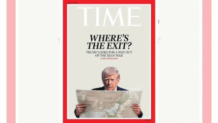 TİME dergisi Trump'ı kapağına taşıdı: İran savaşında çıkış nerede