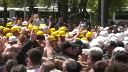 Maden işçilerine polis müdahalesi: Başaran Aksu ve Gökay Çakır gözaltına alındı