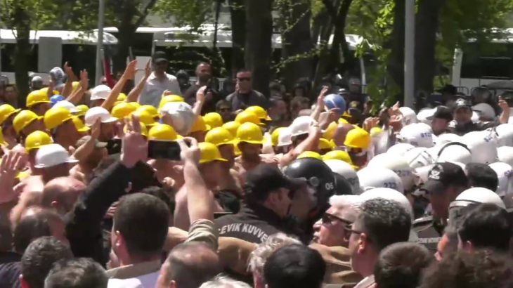 Maden işçilerine polis müdahalesi: Başaran Aksu ve Gökay Çakır gözaltına alındı