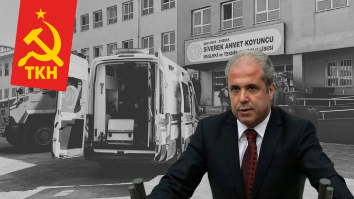 Komünistlerden 'öğretmene parmak sallayan