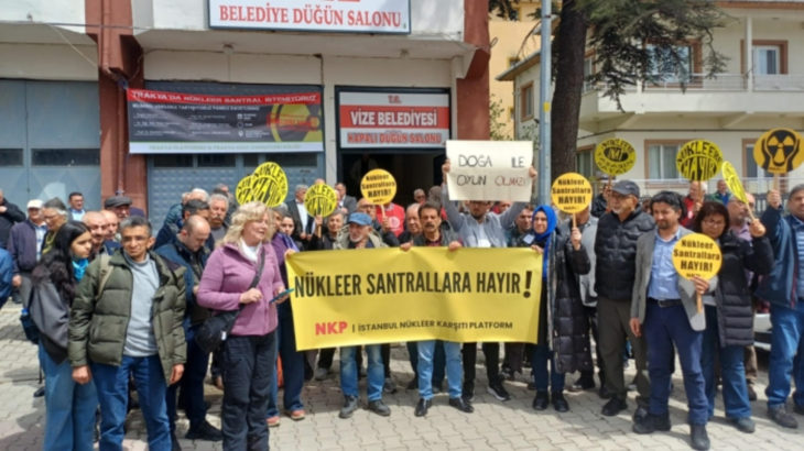 Trakya halkı nükleer santral istemiyor