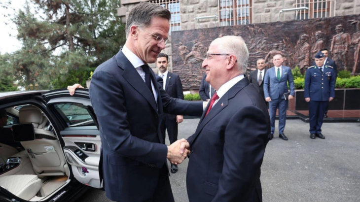 Milli Savunma Bakanı Yaşar Güler ve NATO Genel Sekreteri Rutte, Ankara'da bir araya geldi