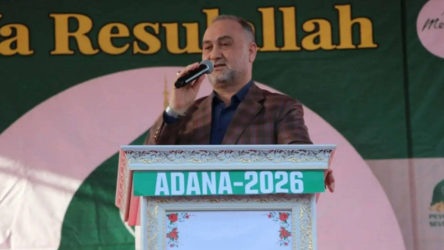 Adana İl Müftüsü Hizbullah'ın mitingine katılmış