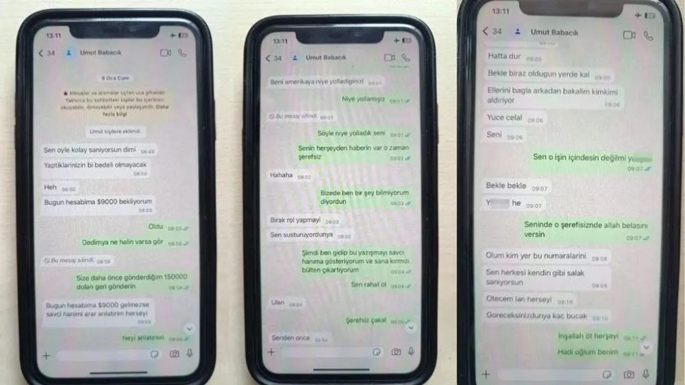 Dersim’de 5 Ocak 2020’den bu yana kayıp olan Gülistan Doku soruşturmasında hakkında kırmızı bülten çıkarılan Umut Altaş'ı babası Celal Altaş ile WhatsApp yazışmaları ortaya çıkmasının ardından babasının tekrar sorgulanacağı öğrenildi. Aralarında dönemin Tunceli Valisi Tuncay Sonel ve oğlu Mustafa Türkay Sonel'in de bulunduğu 12 kişinin "kasten öldürme" suçlamasıyla tutuklu olduğu Gülistan Doku soruşturmasında, başsavcılık iddianame aşamasına geçmeden önce yeni çapraz sorgular yapacak. İFADESİNDE SÖYLEMEMİŞ Celal Altaş'ın jandarma sorgusunda oğlu ile yaptığı yazışmalardan bahsetmediği öğrenildi. Altaş ifadesinde, "Oğlum Umut Altaş ile yurtdışına gittikten sonra WhatsApp üzerinden şu an hafızamda olmayan ancak cep telefonumda 'Umut baba' diye kayıtlı numara üzerinden yaklaşık 4-5 ay öncesine kadar konuşuyorduk" demişti. Sabah'ın aktardığına göre, mesajların dosyaya girmesiyle Celal Altaş'ın yeniden sorgulanacağı öğrenildi. Baba Altaş'a, oğlunun gönderdiği "Beni Amerika'ya niye yolladığınızı söylerim" ve "Sen susturuyordun ya!" mesajları sorulacak. MESAJLAR "BİRİNCİL DELİL" OLARAK SUNULACAK Mesajlar Umut Altaş'ın iade sürecinde de delil olacak. Virginia eyaletinde olduğu saptanan Umut Altaş için çıkarılan kırmızı bültene yazışmalar eklenerek ABD makamlarına "birincil delil" olarak sunulacak. YAZIŞMALARDA NE VARDI? Mayıs 2022'de önce Meksika'ya, ardından yasa dışı yollarla ABD'ye giden firari Umut Altaş, 9 Ocak 2026 tarihli mesajlarında babasından hesabına 9 bin dolar göndermesini istedi. Celal Altaş'ın buna karşılık daha önce gönderdiğini söylediği 150 bin doları geri istemesi üzerine, Umut Altaş'ın "Bugün para gelmezse savcı hanımı arar, her şeyi anlatırım. Beni Amerika'ya niye yolladığınızı söylerim" dediği ortaya çıktı. Celal Altaş'ın oğluna sert sözler yönelttiği, buna karşılık Umut Altaş'ın da "Bırak rol yapmayı. Sen susturuyordun ya. Ötecem lan her şeyi. Göreceksiniz dünya kaç bucak" ifadelerini kullandı. ABİSİNİN 'İTİRAF VİDEOSU' DOSYAYA GİRMİŞTİ Umut Altaş'ın ağabeyi S.A.'nın, Doku ailesinin avukatı Ali Çimen yaptığı konuşmanın görüntüleri dosyaya girmişti. S.A., soruşturma dosyasına giren görüntüde, "Ne biliyorsam bildiğim kadarıyla yardımcı olmaya hazırım. Umut’un sorgusundan aldığım Türkay demiş ki kız hamile kaldı ben de kafasına sıktım. Bu kafasına sıktım lafı birkaç defa geçti" ifadelerini kullanmıştı.