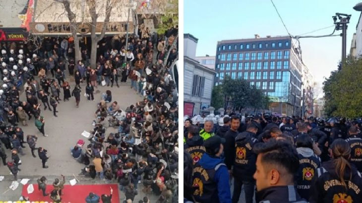 İlayda Zorlu için yapılan eylemlere polis müdahalesi