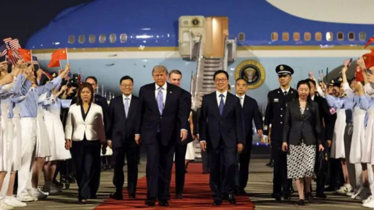 Trump, 8,5 yıl aradan sonra Çin'de