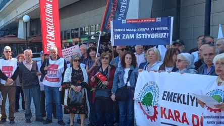 Emeklinin Sesi Derneği'nden Tüm Emeklilerin Sendikası eylemine destek verdi