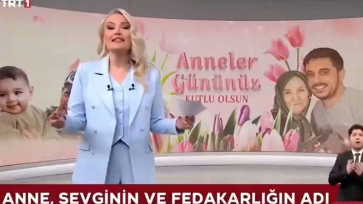 Hedef gösterilen TRT spikeri 'patili annesiyim' dedi, yayından alındı