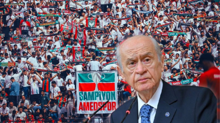 Bahçeli'den Süper Lig'e yükselen Amedspor'a tebrik