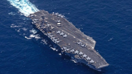 CEMTOM açıkladı: USS George H.W. Bush uçak gemisi, İran'a yönelik ablukayı güçlendirmek için bölgeye gidiyor