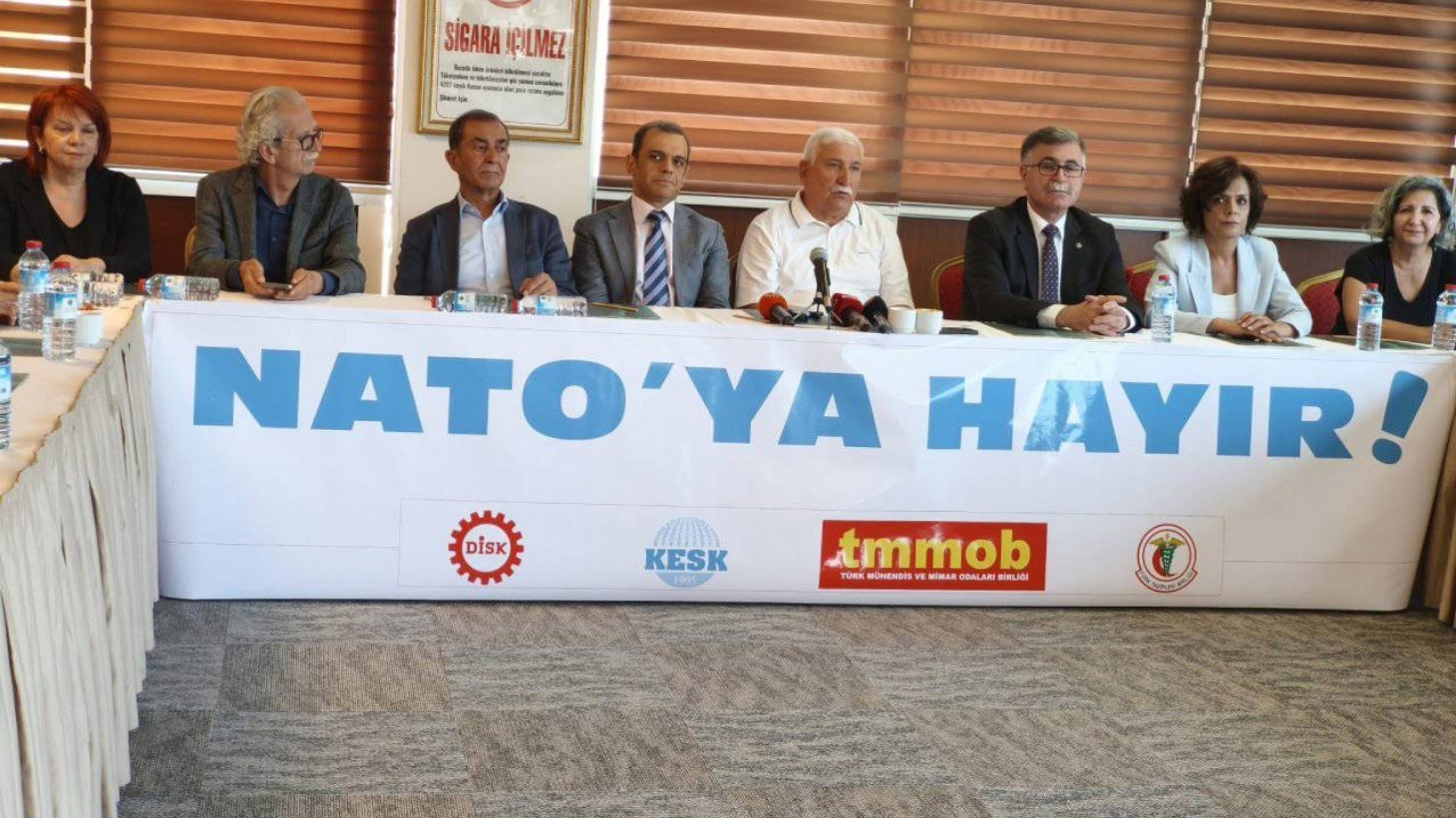DİSİK, KESK, TMMOB ve TTB’den ortak açıklama: NATO’ya hayır!