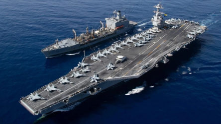 USS Gerald R. Ford gemisinde dev hasar