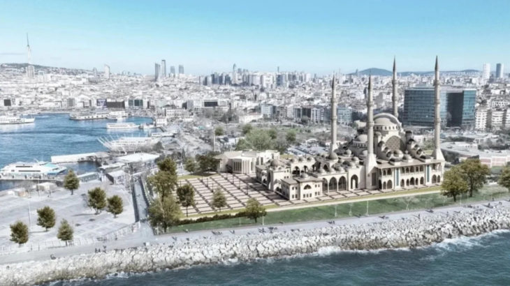 Kadıköy'de gece yarısı operasyonu: Cami ve otopark inşaatı başladı