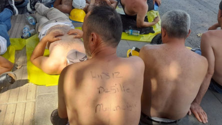 Sendika avukatı bakanlığa alınmadı, madenciler polisi çağırıp tutanak tutturdu