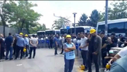 Haklarını arayan maden işçileri yasaklara rağmen direnişini sürdürüyor