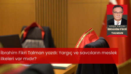 Yargıç ve savcıların meslek ilkeleri var mıdır?